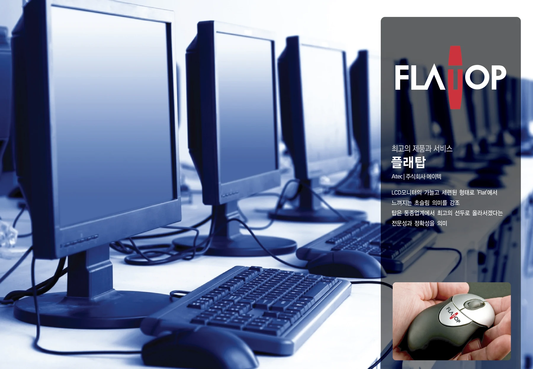 FLATOP BI — 심벌·로고 조합