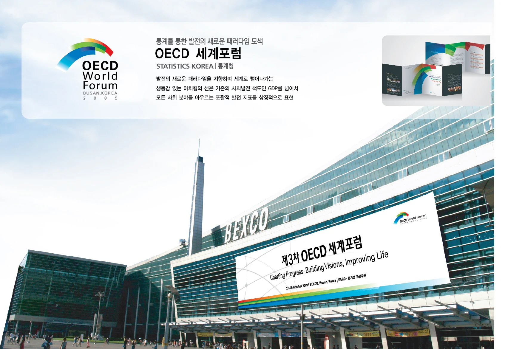 OECD 세계포럼 EI — 행사 심벌·로고 조합